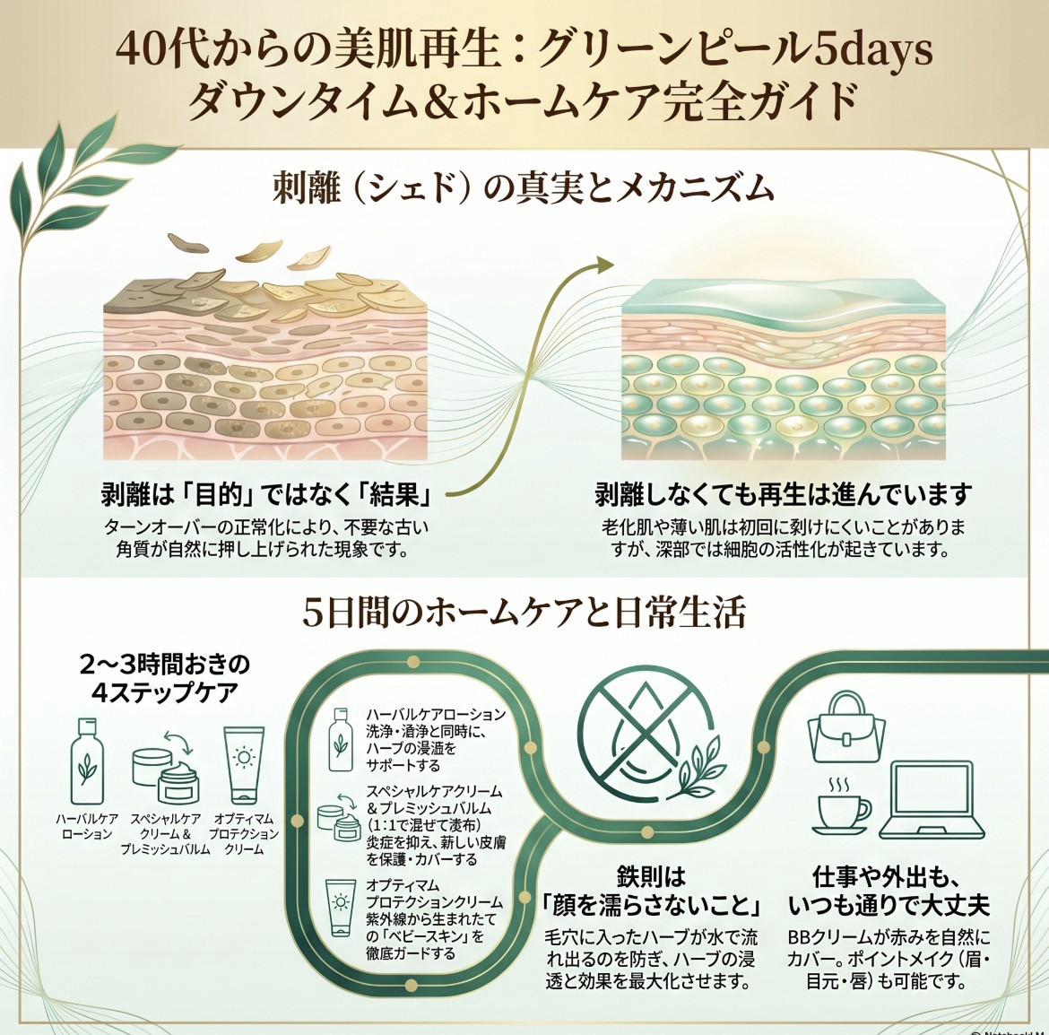 グリーンピール経過・プロセス