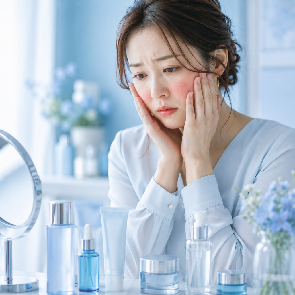 レチノールのA反応とは？赤み・皮むけ・ヒリヒリはいつまで続く？好転反応との違いと「合わないサイン」の見分け方